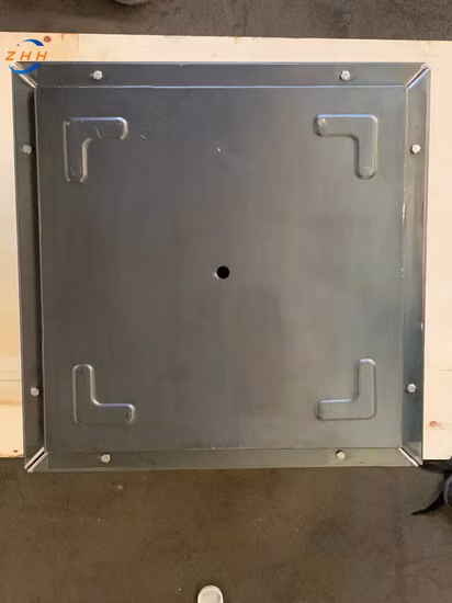 Jardinera de acero corten con decoración personalizada para exteriores